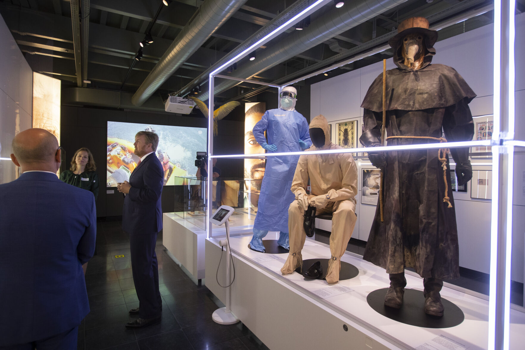 Netherlands Virus Outbreak Exhibition
